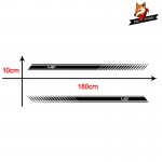 Car Vinyl Car Styling Side Stripes Skirt Sticker Decals Wraps Body Stickers Sport Styling Vinyl Sticker for Volkswagen E UP